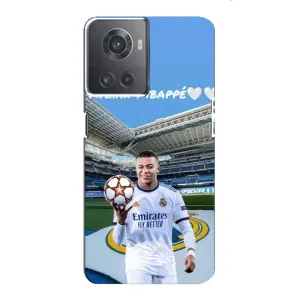 Чехол (TPU) с Футболистом на OnePlus ACE (10R) (Mbappe Real)
