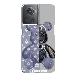 Силіконовий чохол для OnePlus ACE (10R) (Ведмідь Louis Vuitton)