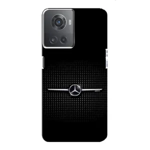 Силиконовый бампер с картинкой машины на OnePlus ACE (10R) (Mercedes)