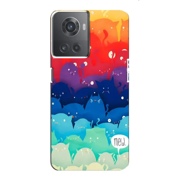 Чехол с рисунком «Mew» для OnePlus ACE (10R)