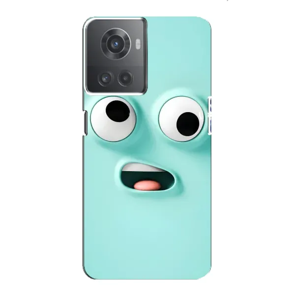 Чехол с рисунком «Забавное мятное лицо» для OnePlus ACE (10R) Чехол с рисунком «Забавное мятное лицо» для OnePlus ACE (10R)