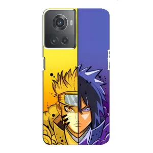 Купить Чехлы на телефон с принтом Anime для OnePlus ACE (10R) (Naruto Vs Sasuke)