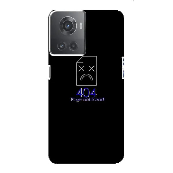 Чехол с рисунком «Ошибка 404» для OnePlus ACE (10R)