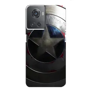 Чохол з малюнком «Ретро Щит Капітана» для OnePlus ACE (10R)