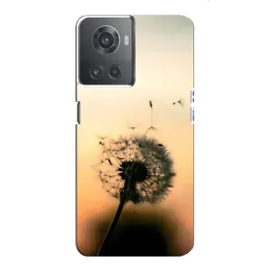 Силиконовый Чехол с одуванчиками на OnePlus ACE (10R) (Роздумаханый одуванчик)