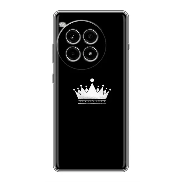 Чехол с рисунком «Белая корона» для OnePlus Ace 3 Pro Чехол с рисунком «Белая корона» для OnePlus Ace 3 Pro