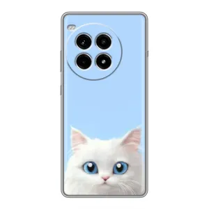 Чохол на тематику: Коти для OnePlus Ace 3 Pro (Білий кіт)