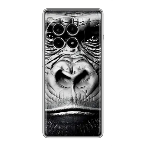 Чехол с рисунком «Черная обезьяна» для OnePlus Ace 3 Pro Чехол с рисунком «Черная обезьяна» для OnePlus Ace 3 Pro
