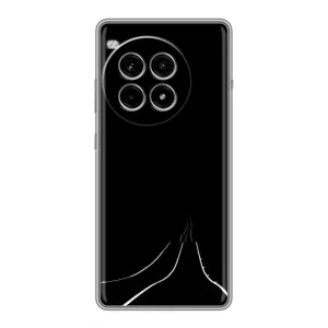 Чехол с картинками на черном фоне для OnePlus Ace 3 Pro (Дорога)
