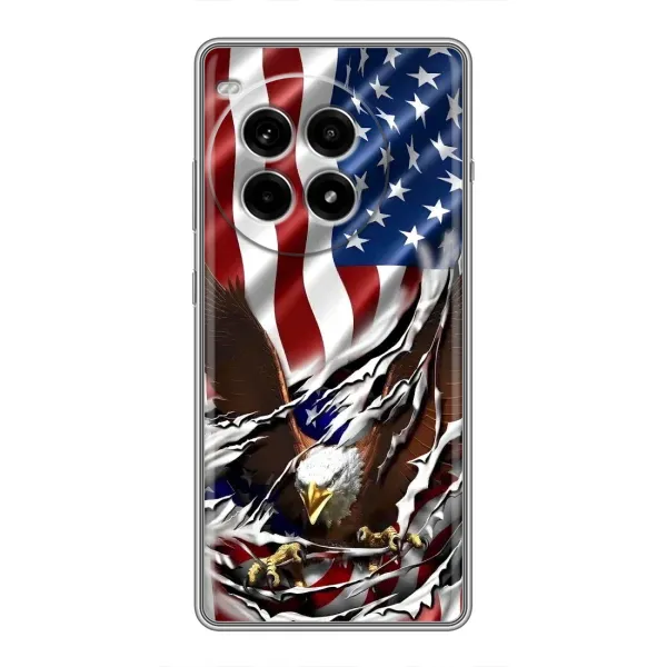 Чехол с рисунком «Флаг USA» для OnePlus Ace 3 Pro Чехол с рисунком «Флаг USA» для OnePlus Ace 3 Pro
