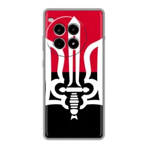 Чехлы УПА (Красно-Чёрный) на OnePlus Ace 3 Pro (Герб Украины)