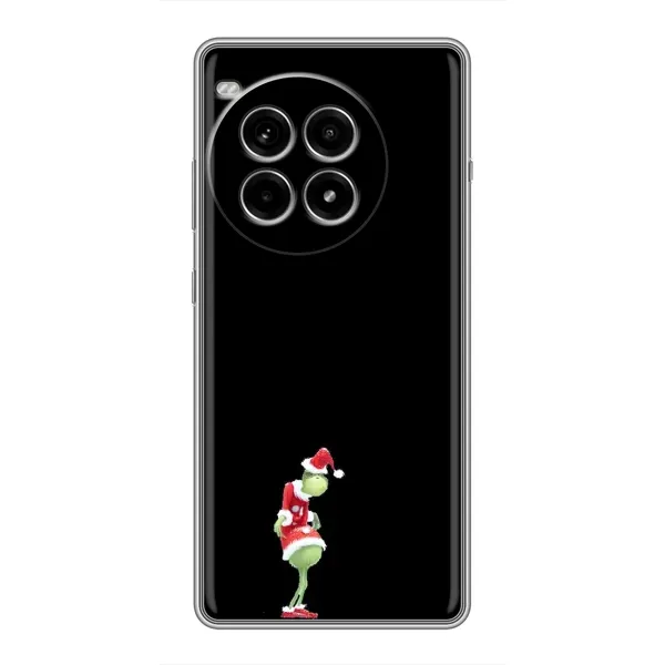 Чехол с рисунком «Гринч на чорном» для OnePlus Ace 3 Pro Чехол с рисунком «Гринч на чорном» для OnePlus Ace 3 Pro