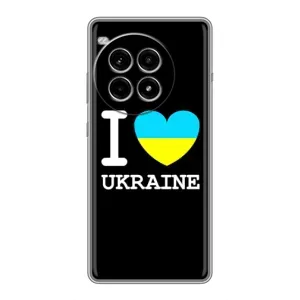 Чехол с Украинской символикой на Ван Плас Эйс 3 Про (I Love Ukraine)