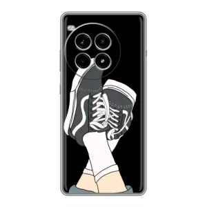 Чехол с Прикольным принтом на OnePlus Ace 3 Pro (Кеды)