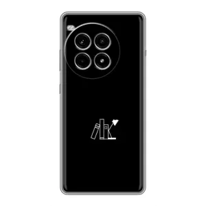 Чехол с картинками на черном фоне для OnePlus Ace 3 Pro (Книжки)