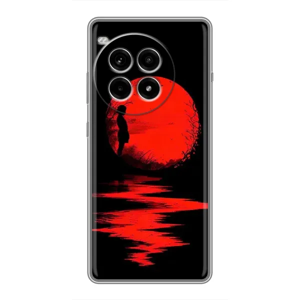Чехол с рисунком «Красный Закат» для OnePlus Ace 3 Pro Чехол с рисунком «Красный Закат» для OnePlus Ace 3 Pro