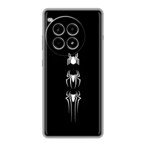 Чехол Супергерой Человека Паука на OnePlus Ace 3 Pro (Лого паука)