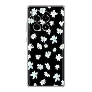 Чехол с ромашками на OnePlus Ace 3 Pro (Маленькие ромашки)
