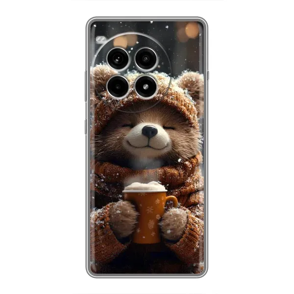 Чехол с рисунком «Медвежонок с кофе» для OnePlus Ace 3 Pro Чехол с рисунком «Медвежонок с кофе» для OnePlus Ace 3 Pro