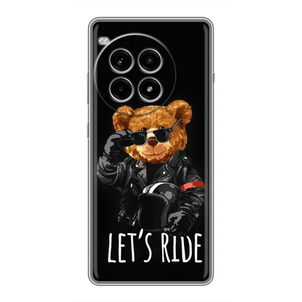 Чехол с рисунком «Модный Мишка» для OnePlus Ace 3 Pro Чехол с рисунком «Модный Мишка» для OnePlus Ace 3 Pro