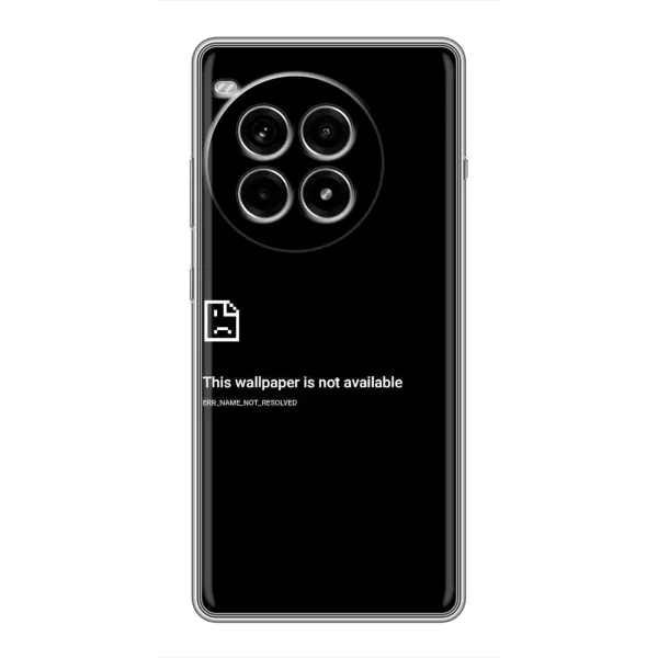 Чохол з малюнком «Помилка» для OnePlus Ace 3 Pro Чохол з малюнком «Помилка» для OnePlus Ace 3 Pro
