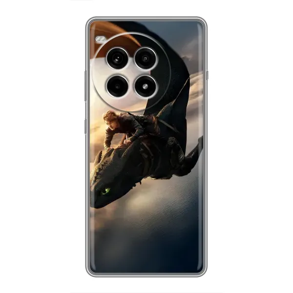 Чехол с рисунком «Полет Беззубика» для OnePlus Ace 3 Pro Чехол с рисунком «Полет Беззубика» для OnePlus Ace 3 Pro