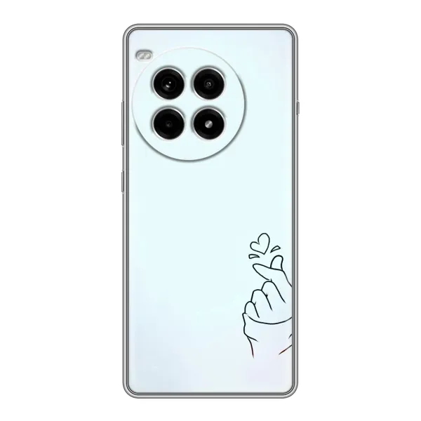 Чехол с рисунком «Сердце на голубом» для OnePlus Ace 3 Pro Чехол с рисунком «Сердце на голубом» для OnePlus Ace 3 Pro