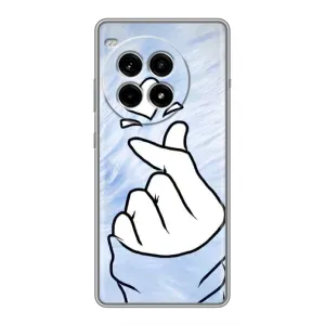 Чехлы (Знак сердечка) на OnePlus Ace 3 Pro (Сердечка знак)
