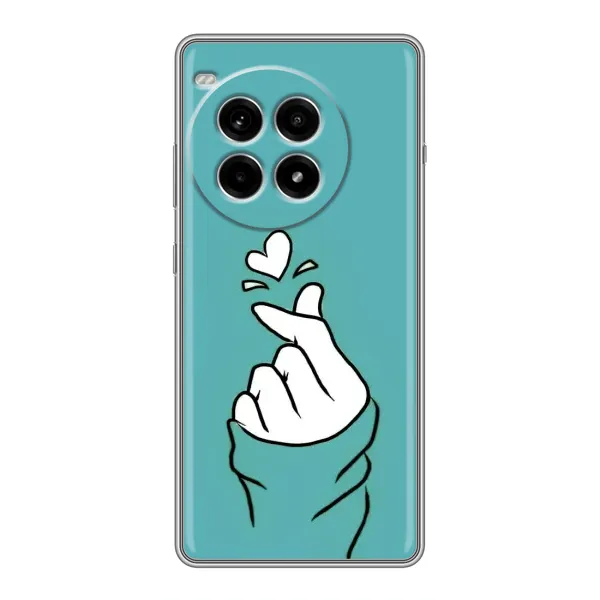 Чехол с рисунком «Сердечко на бирюзовом» для OnePlus Ace 3 Pro Чехол с рисунком «Сердечко на бирюзовом» для OnePlus Ace 3 Pro
