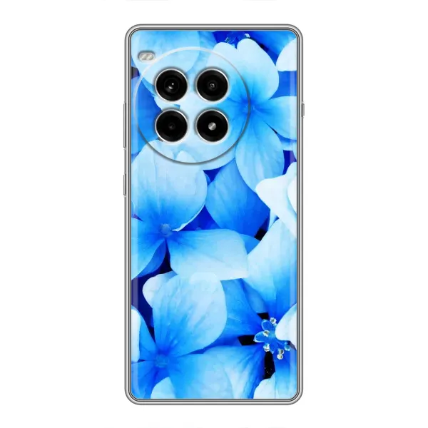 Чехол с рисунком «Синие цветы» для OnePlus Ace 3 Pro Чехол с рисунком «Синие цветы» для OnePlus Ace 3 Pro