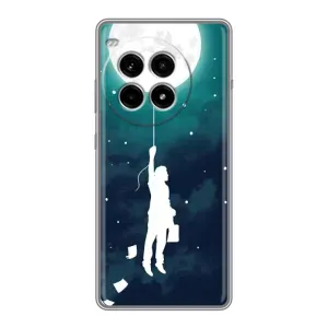 Чехол (ТПУ) с планетами на OnePlus Ace 3 Pro (To The moon)