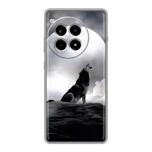 Чехол с рисунком «Волк и луна» для OnePlus Ace 3 Pro Чехол с рисунком «Волк и луна» для OnePlus Ace 3 Pro