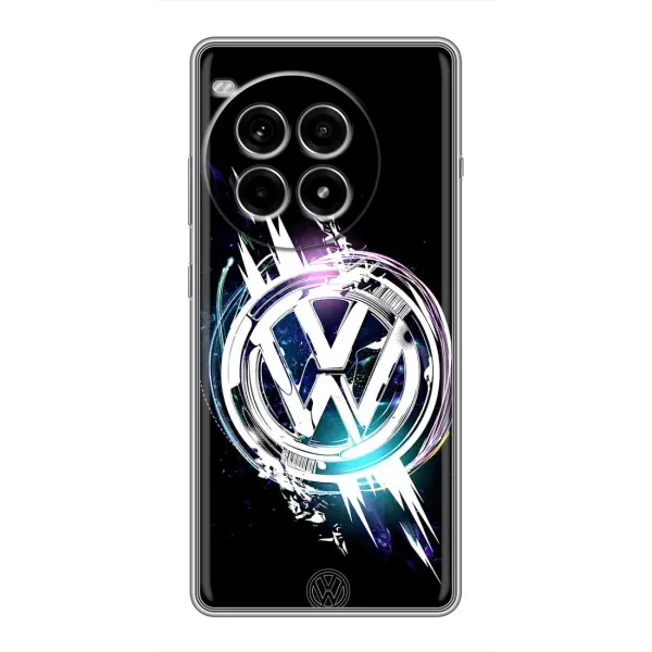 Чехол с рисунком «Volkswagen на черном» для OnePlus Ace 3 Pro Чехол с рисунком «Volkswagen на черном» для OnePlus Ace 3 Pro