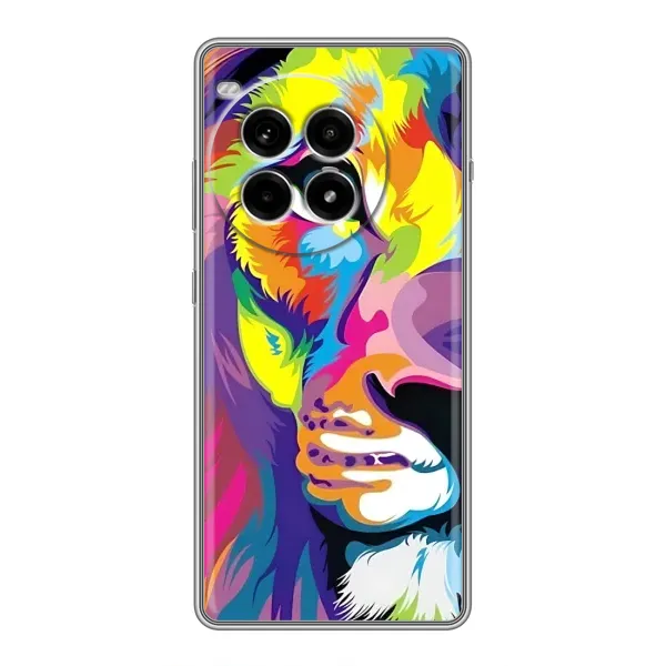 Чехол с рисунком «Яркий Лев» для OnePlus Ace 3 Pro