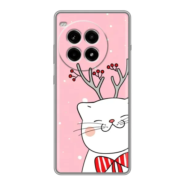 Чехол с рисунком «Зимний кот» для OnePlus Ace 3 Pro Чехол с рисунком «Зимний кот» для OnePlus Ace 3 Pro