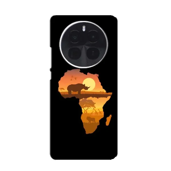 Чехол с рисунком «Карта» для OnePlus Ace 5 Pro