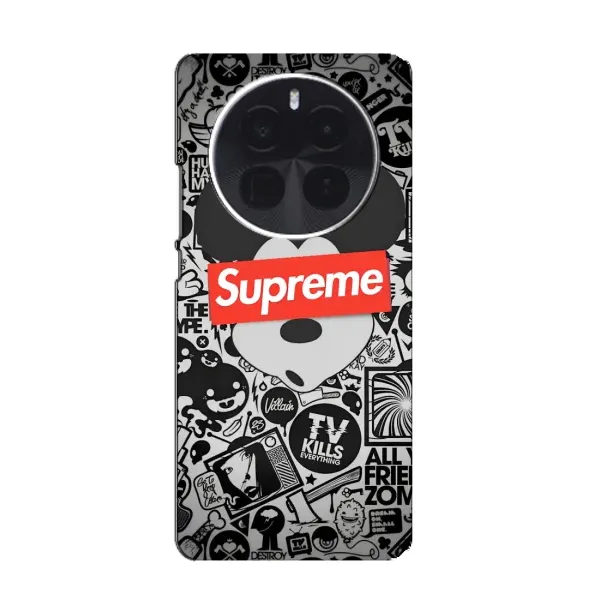Чехол с рисунком «Supreme Маус» для OnePlus Ace 5 Pro Чехол с рисунком «Supreme Маус» для OnePlus Ace 5 Pro