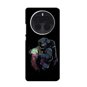 Силиконовый Чехол с принтом "Космонавты" на OnePlus Ace 5 Pro (В руках земля)