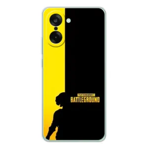 Чохол (TPU) з картинкою "Лого Пабг" на УанПлас Ейс 5 Рейсінг (Battlegrounds)
