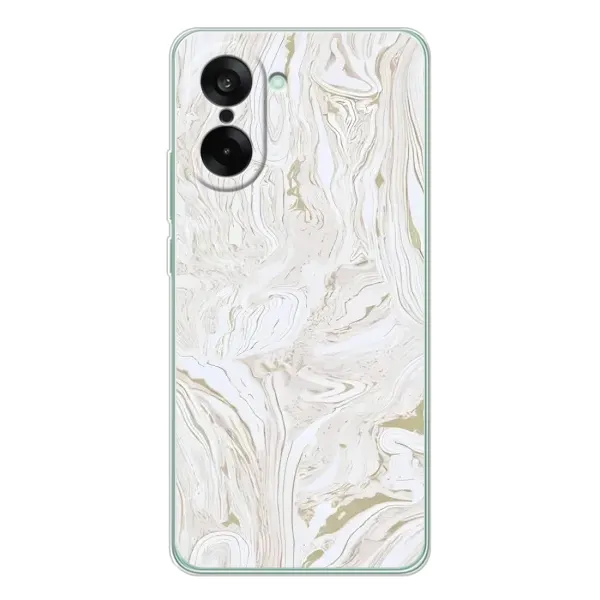 Чехол с рисунком «белый мрамор» для OnePlus Ace 5 Racing Чехол с рисунком «белый мрамор» для OnePlus Ace 5 Racing