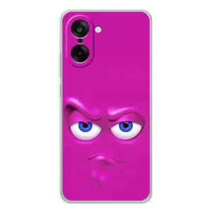 Силиконовые Чехлы (смешные стикеры) для OnePlus Ace 5 Racing (Хитрая мордочка)