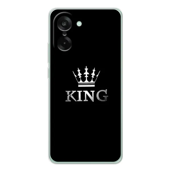 Чехол с рисунком «KING» для OnePlus Ace 5 Racing Чехол с рисунком «KING» для OnePlus Ace 5 Racing