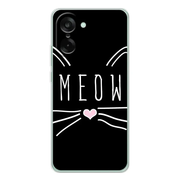 Чехол с рисунком «КОТИК MEOW» для OnePlus Ace 5 Racing Чехол с рисунком «КОТИК MEOW» для OnePlus Ace 5 Racing