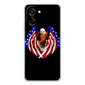 Чохол Прапор USA для OnePlus Ace 5 Racing (Крила США)