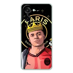Чохол (TPU) з Футболістом на OnePlus Ace 5 Racing (Mbappe King)