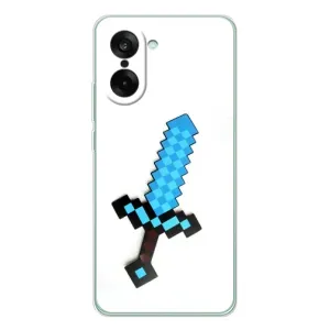 Чохли для OnePlus Ace 5 Racing (Персонажі МайнКрафт) (Меч)