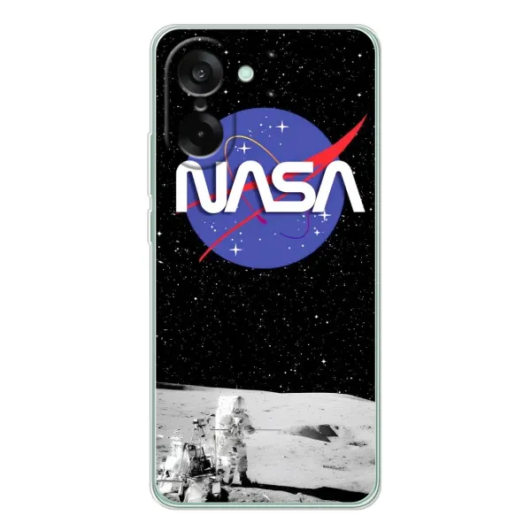 Чехол с рисунком «Nasa на луне» для OnePlus Ace 5 Racing Чехол с рисунком «Nasa на луне» для OnePlus Ace 5 Racing
