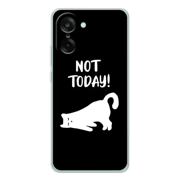 Чехол с рисунком «Not Today» для OnePlus Ace 5 Racing Чехол с рисунком «Not Today» для OnePlus Ace 5 Racing