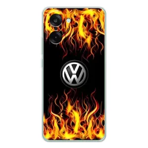 Чохол "Фольксваген" для OnePlus Ace 5 Racing (Вогняний Лого)