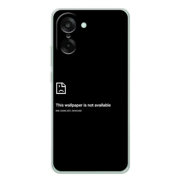 Чехол с рисунком «Ошибка» для OnePlus Ace 5 Racing Чехол с рисунком «Ошибка» для OnePlus Ace 5 Racing
